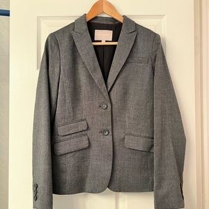 Banana Republic blazer (grey, size 6)